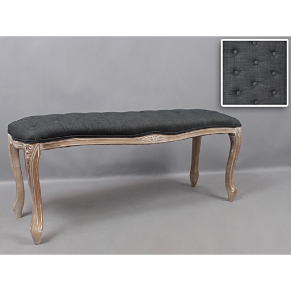 banc de lit baroque