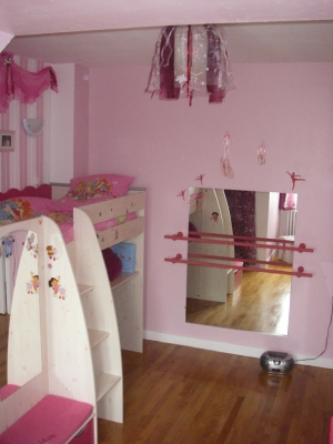 decoration chambre fille danseuse