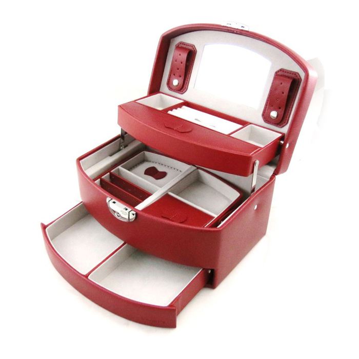 boite a bijoux rouge