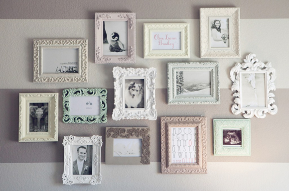 cadre photo pour chambre fille