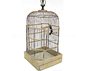 cage oiseaux decorative en bois