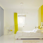 chambre deco jaune