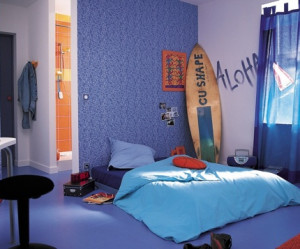 chambre deco surf