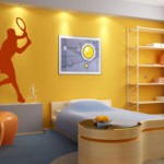 chambre deco tennis