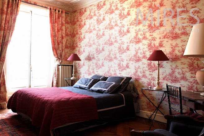 chambre deco toile de jouy