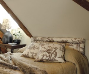chambre deco toile de jouy