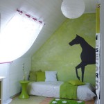 chambre decoration cheval