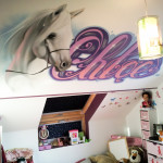 chambre decoration cheval