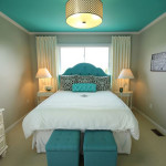 chambre decoration turquoise