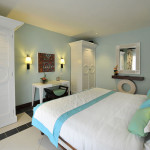 chambre decoration turquoise