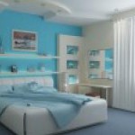 chambre decoration turquoise
