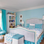 chambre decoration turquoise