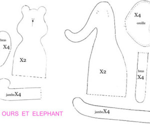 comment faire un doudou nounours