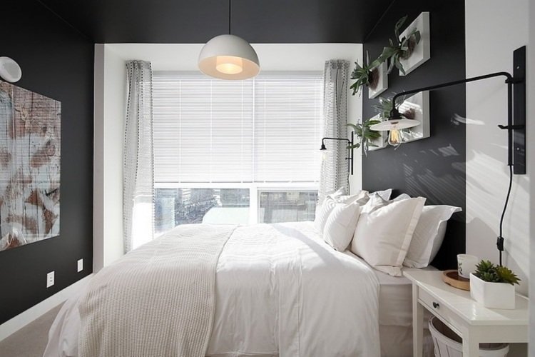 deco chambre a coucher blanc