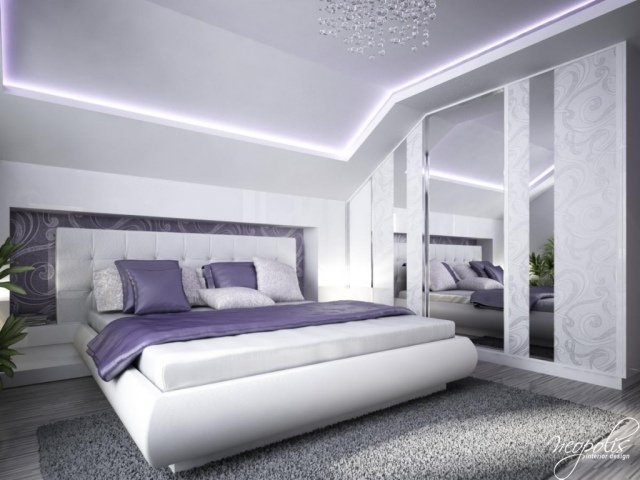 deco chambre a coucher blanc