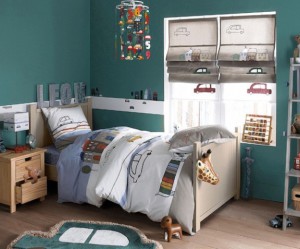 deco chambre ado garcon bleu gris