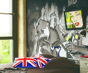 deco chambre ado graffiti