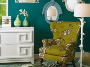 deco chambre bebe bleu canard