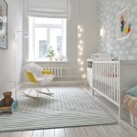 deco chambre bebe gris et blanc