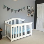 deco chambre bebe gris et blanc