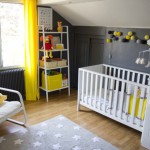 deco chambre bebe jaune et vert