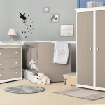 deco chambre bebe taupe et blanc