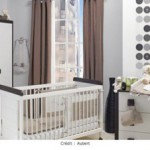 deco chambre bebe taupe et blanc