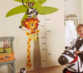 deco chambre bebe theme savane