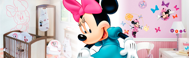 deco chambre fille minnie