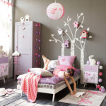 deco chambre fille nature