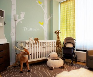 deco chambre fille nature