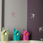 deco chambre fille nichoir