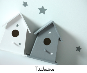 deco chambre fille nichoir