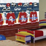 deco chambre garcon hockey