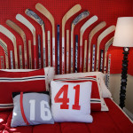deco chambre garcon hockey