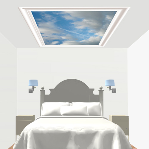 deco chambre haut plafond