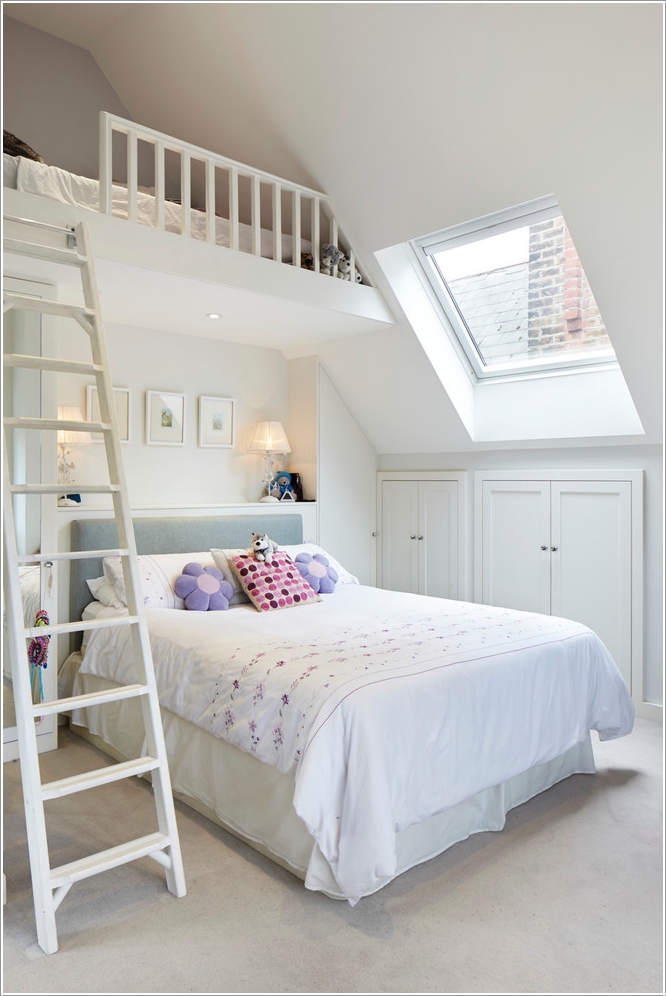 deco chambre haut plafond