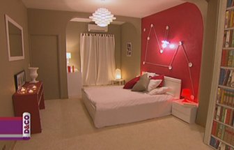 deco chambre romantique beige