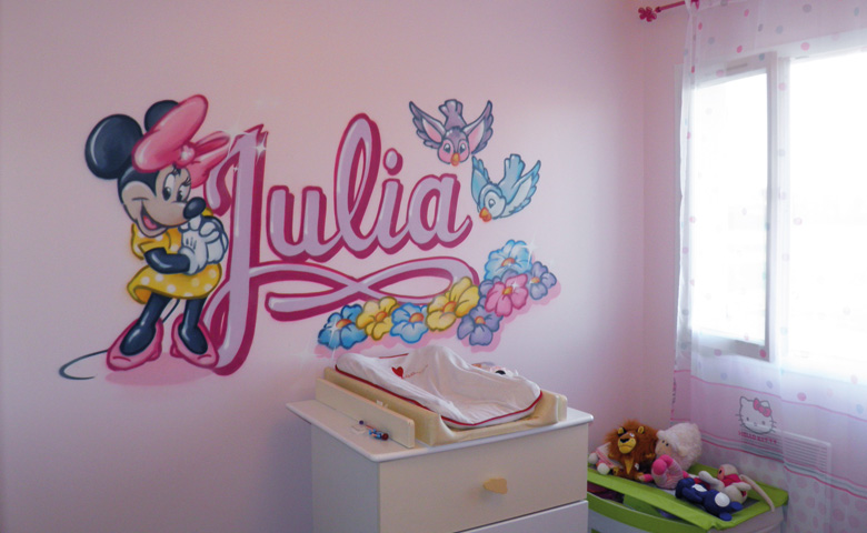 deco de chambre minnie