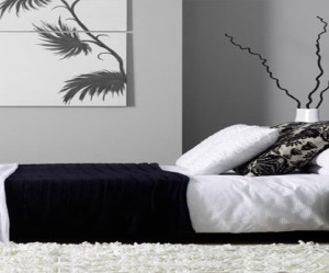 deco de chambre noir et gris