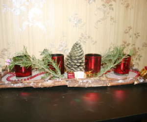 deco noel a fabriquer centre de table