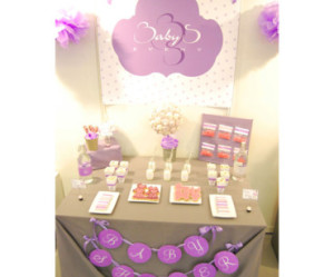 deco pour shower bebe