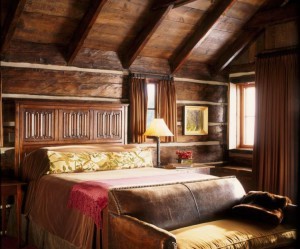 decoration chambre a coucher champetre