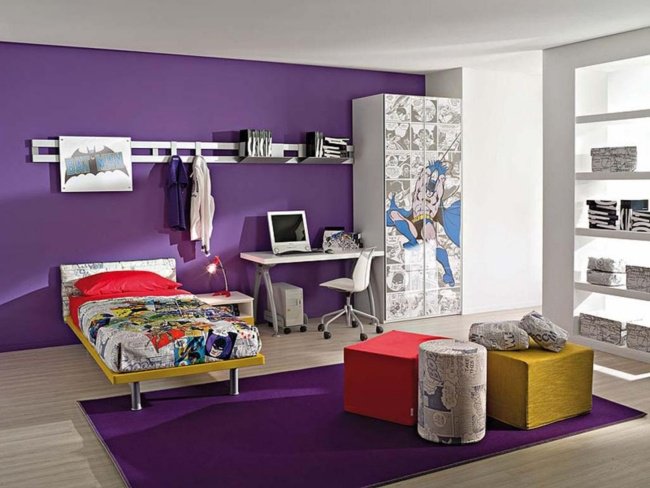 decoration chambre a coucher garcon