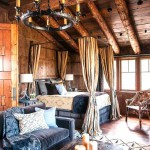 decoration chambre a coucher rustique