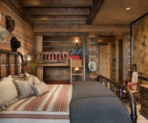 decoration chambre a coucher rustique