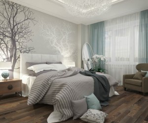 decoration chambre adulte blanche