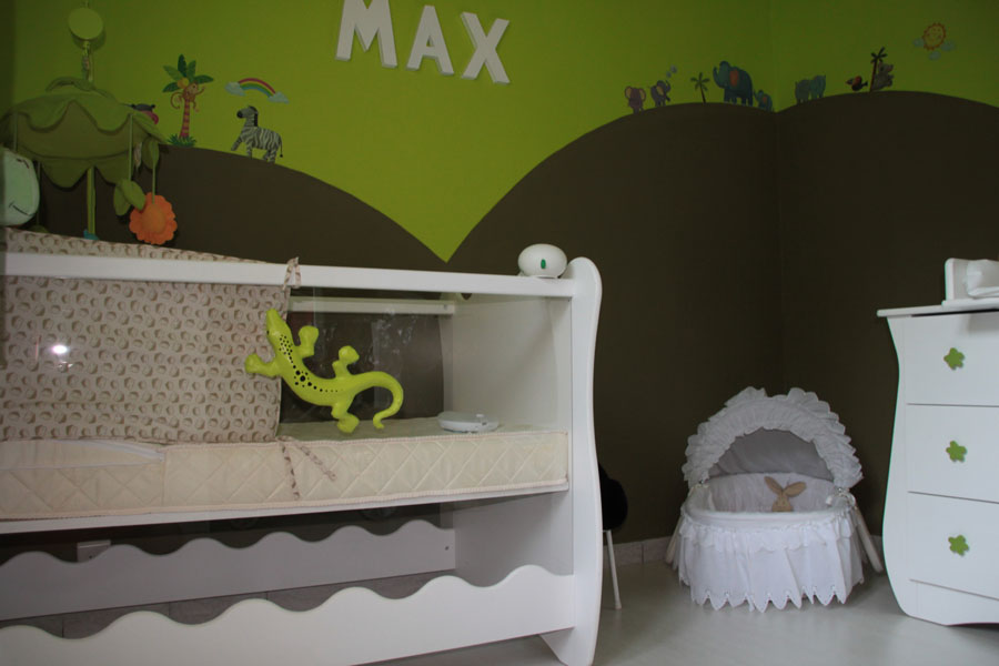 decoration chambre bebe jungle