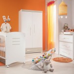 decoration chambre bebe orange
