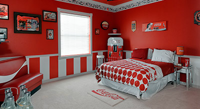 decoration chambre coca cola